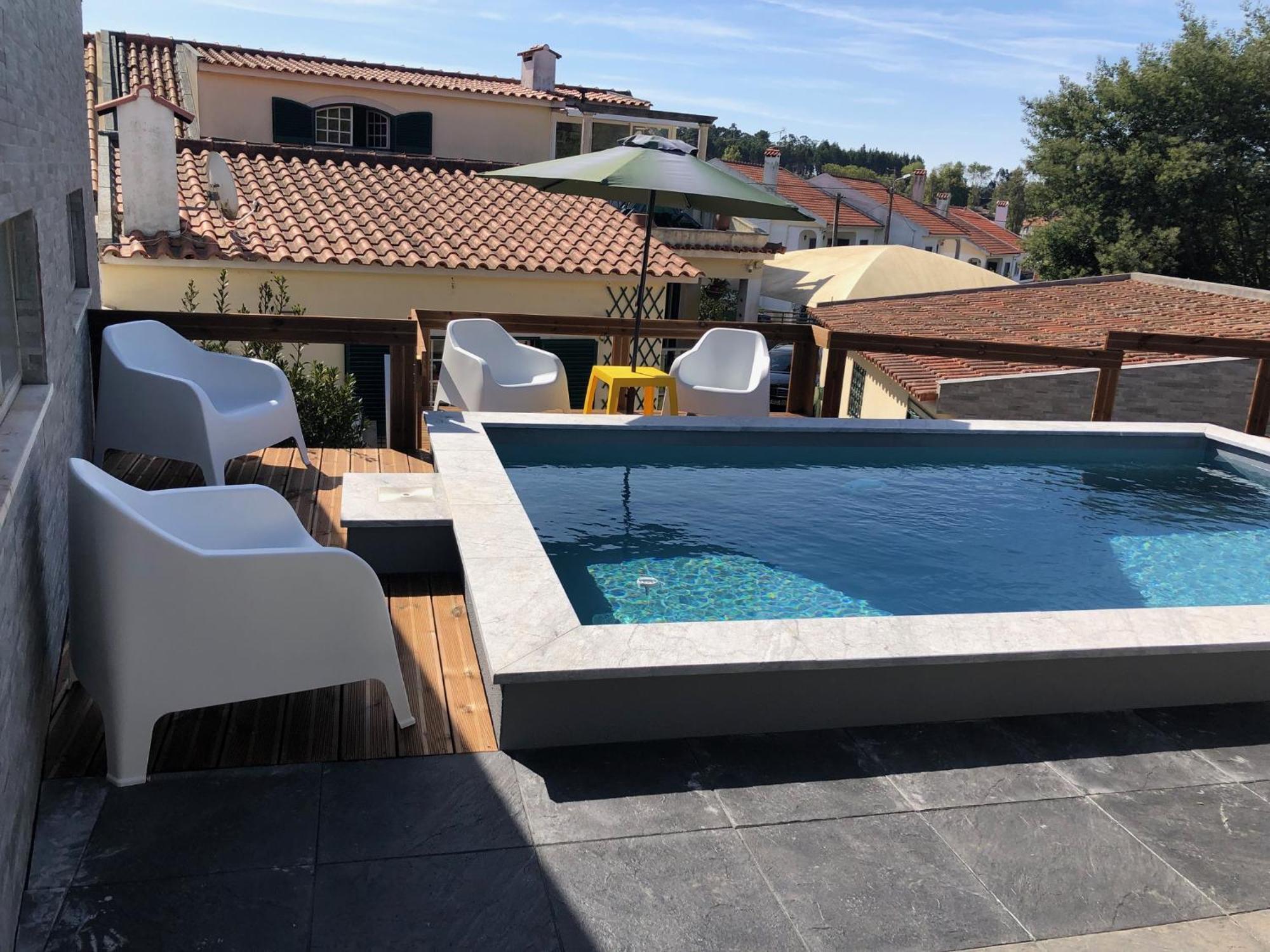 Апартаменты Sun House III - Near Sintra - Kitchen - Pool Мен-Мартинш Экстерьер фото